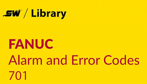 ¿Cómo solucionar la alarma 701 del ventilador del motor Fanuc?
