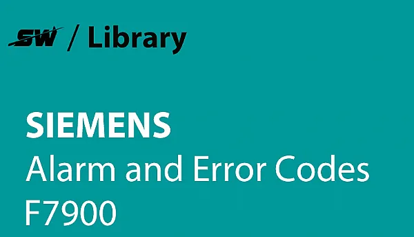 ¿Cómo resolver la alarma F7900 de Siemens?