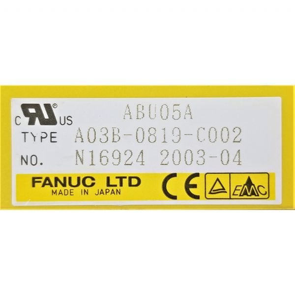 A03B-0819-C002 - 62815