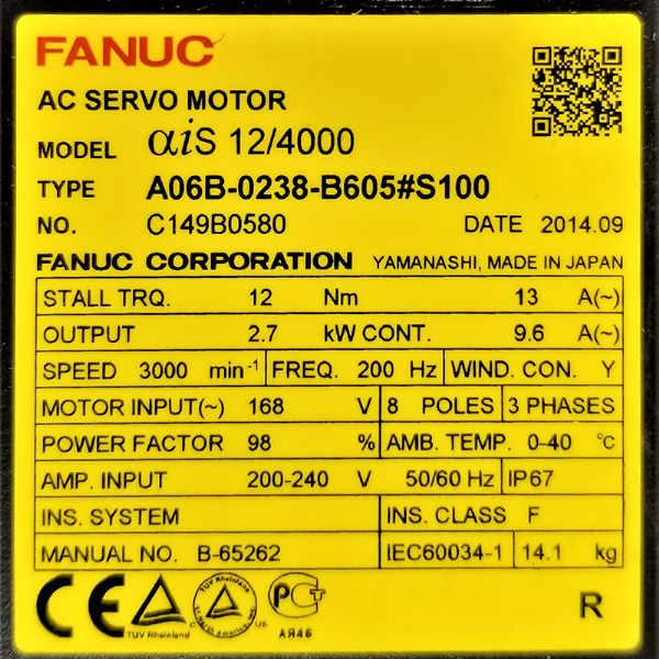 A06B-0238-B605#S100 - 62743