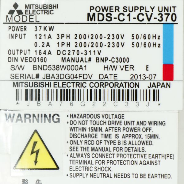 MDS-C1-CV-370 - 61322