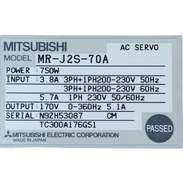 MR-J2S-70A - 61839