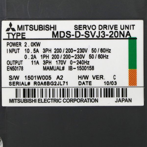 MDS-D-SVJ3-20NA - 68065