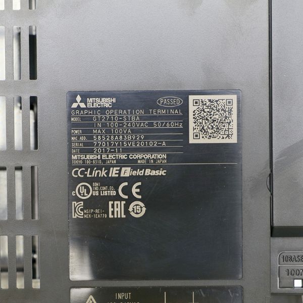 GT2710-STBA MITSUBISHI - 60298