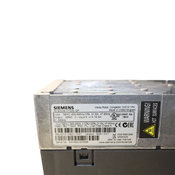 Siemens 6SL3210-1KE21-7AP1 - 35255