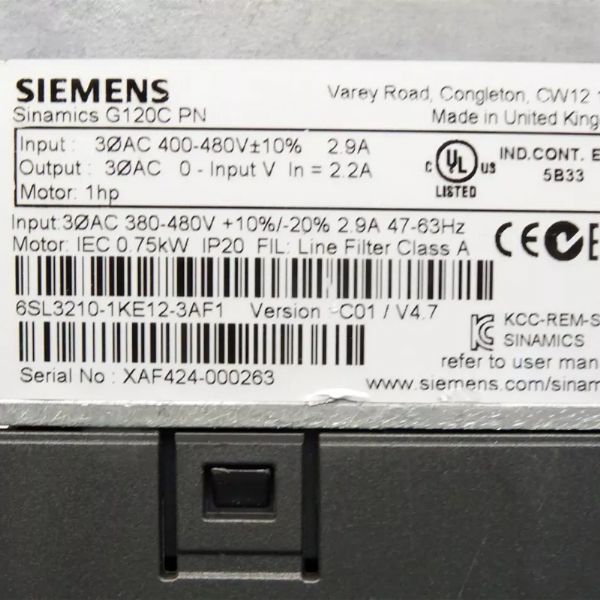 6SL3210-1KE12-3AF1 - 63326