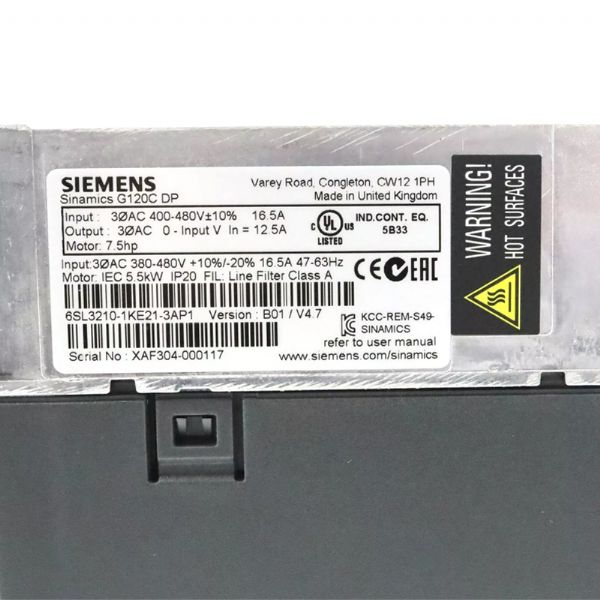 6SL3210-1KE21-3AP1 - 63337