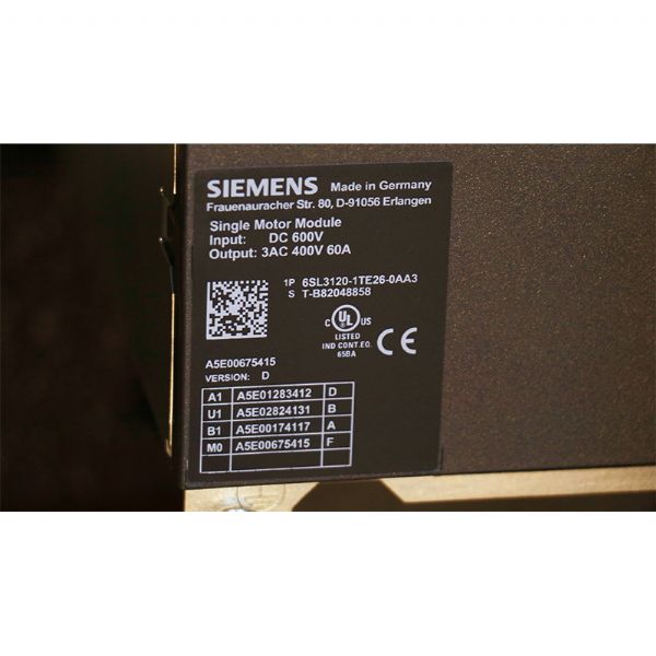 6SL3120-1TE26-0AA3 - 63461