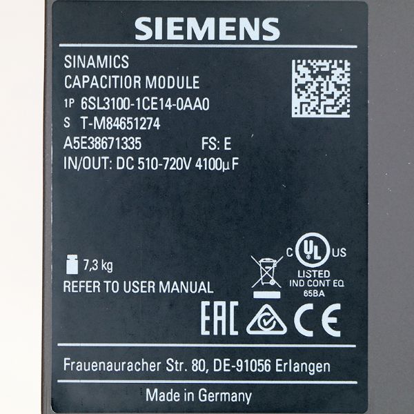 6SL3100-1CE14-0AA0 - 63475