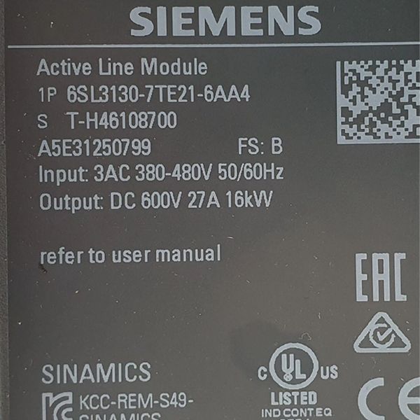 6SL3130-7TE21-6AA4 - 67350