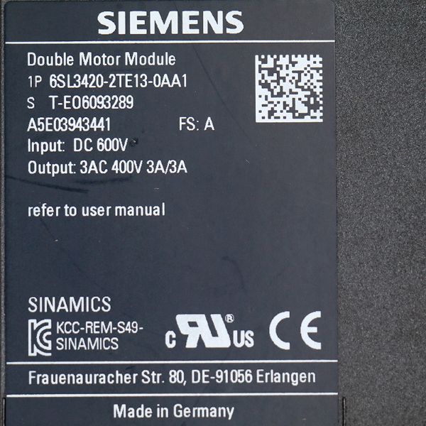 6SL3420-2TE13-0AA1 - 67376