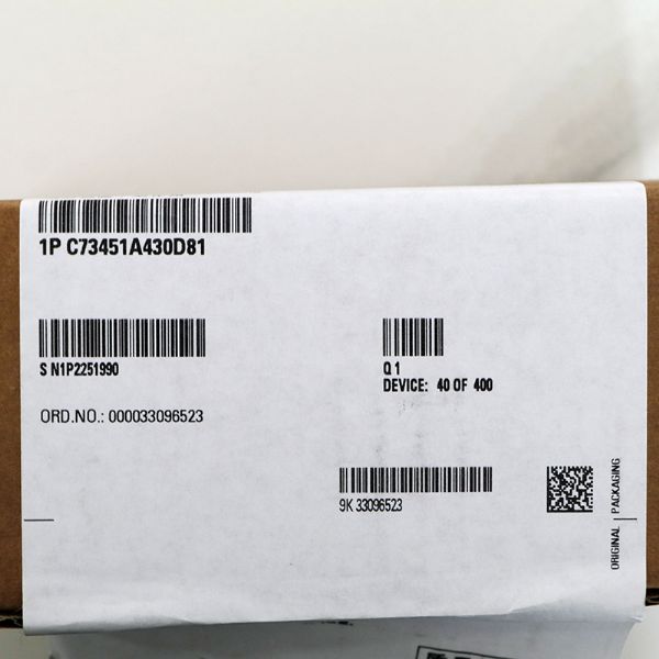 C73451A430D81 SIEMENS - 60270