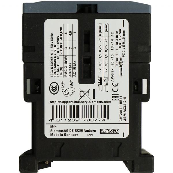 Siemens 3RT2015-1BB41 - 60229